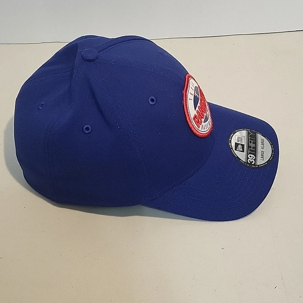 New Era Texas Rangers Game Day 39THIRTY Stretch Flex Hat Cap Blue Large-XL